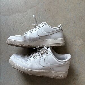 Nike Air Force ones White Low-Top Sneakers